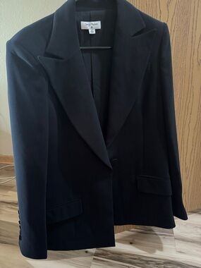 Sergio Hudson Black Tailored Blazer